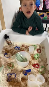 113K views · 602 reactions | We’re getting the classroom ready for a preschool tour and everything’s set up for our gingerbread theme! ✨ Cash is waiting so patiently to jump into the cookie baking sensory table — filled with flour, cinnamon, and all the baking supplies. It smells amazing and looks even better! | Preschool Vibes | Facebook