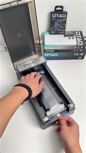 The automatic screen protector machine, hassle-free and labor-saving#otao #screenprotector #samsung