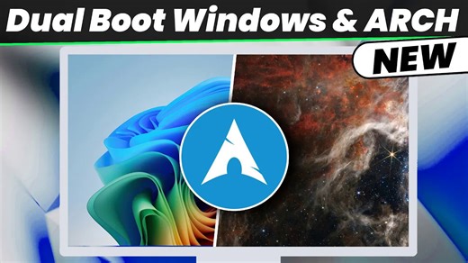 How to Dual Boot Arch Linux and Windows 11 ： The Easy 2026 Guide (Arch Install)
