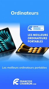 💻BESOIN D'UN ORDINATEUR PORTABLE?💻 Quel ordinateur portable choisir parmi tous les choix et offres possibles? Quels sont les modèles les plus fiables entre les PC, Mac, Chromebook, 13 pouces, 15 pouces, 17 pouces, 2 en 1 à écran tactile ou encore les options pas chères à petits prix? Que vous soyez étudiant ou cherchiez un ordinateur portatif pour travailler ou une utilisation personnelle à la maison, nous vous proposons ici nos meilleurs choix d'achat. 👉Sur mon site web FRANCOISCHARRON.COM, 