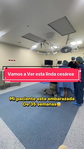 Cesárea a las 35 semanas por taquicardia fetal: paso a paso