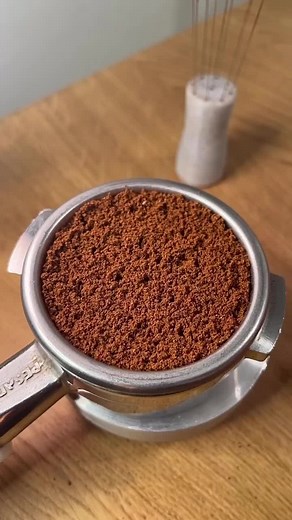 Finely Ground Coffee: A Close-Up of Grinding Process