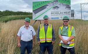 Beef processor Nicholas Meat building Sustainable Resource Facility