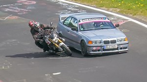 Nürburgring Motorbike Compilation - Bikers, Close Calls, Action