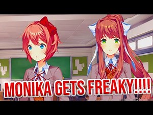 Monika Gets FREAKY!!!! DDLC MODS | UPDATED ACT 4 PLUS PART 2