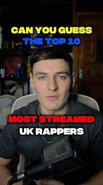 10 Most Streamed UK Rappers of all Time 🇬🇧