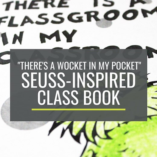 "There's a Wocket in My Pocket" Seuss-Inspired Class Book – KindergartenWorks