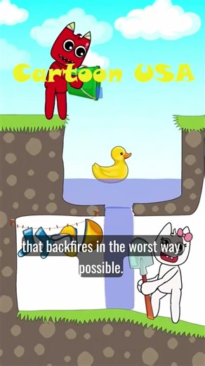 🎬 USA Cartoon Adventure – Unexpected Ending! #funny #animation #cartoons #USA #USACartoon #shorts