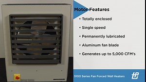 TPI P3P5107CA1N 5100 Series 7.5KW Heater