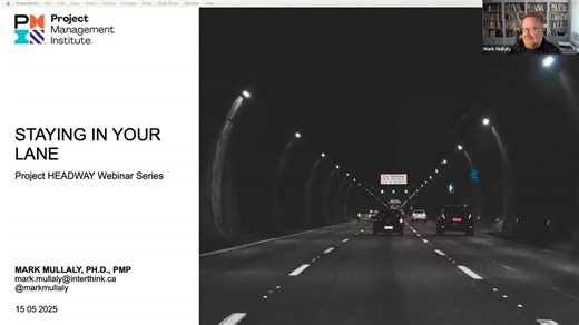 ProjectManagement.com - Project HEADWAY: Staying In Your Lane
