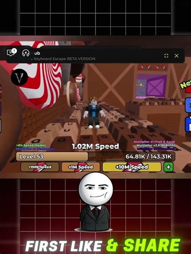 I FOUND The Craziest +1 Speed Keyboard Escape Script! | INF WINS + Unlock Treadmills + INF JUMP