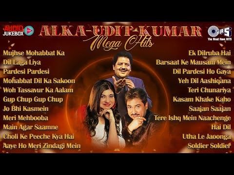 Nonstop Hits Of Udit Narayan, Alka Yagnik & Kumar sanu | Evergreen Bollywood Hits | 90s Hindi Songs