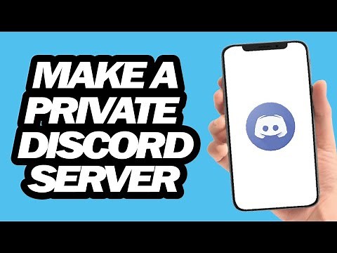 How To Make A Private Discord Server In 2022 | Simple Method (2022)