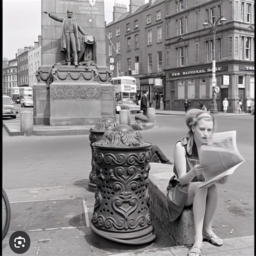The top of o Connell street Dublin 1960s | Irelands past in Motion