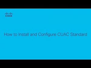 How To Install and Configure CUAC Standard (Cisco Unified Attendant Console Standard)