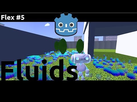 Fluid simulation in Godot [Physics part] - Nvidia Flex #5