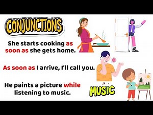 🎯 English Grammar Simplified Conjunctions Explained with Visuals & Examples 📚