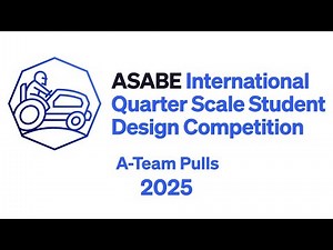 A-Team Pulls - 2025 ASABE IQS Student Design Competition