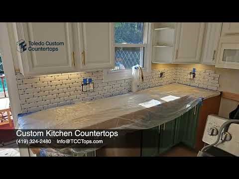 Custom Kitchen Countertops in Toledo Ohio | Kitchen Countertop Installation