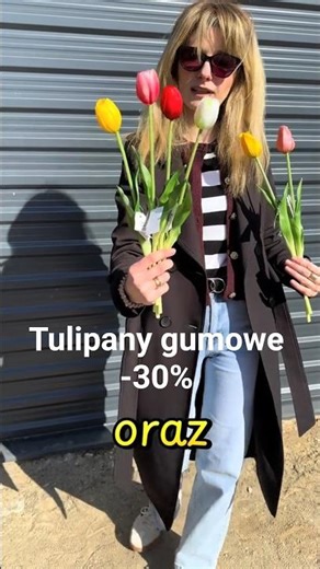 Wielka wyprzedaż tulipanów gumowych aż 30%rabatu