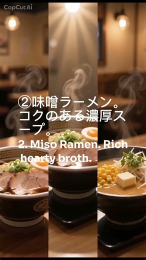 日本の定番ラーメン3種｜醤油・味噌・塩の違いとは？Japan’s Classic Ramen: Shoyu, Miso & Shio Explained
