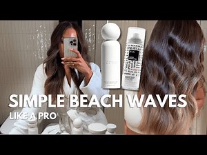 Get PRO Beach Waves Hair with These 3 Simple Tricks!