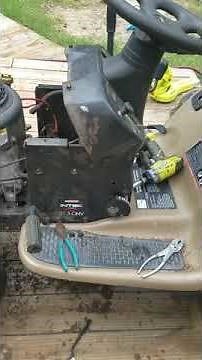 Disable the whole safety system on a craftsman ltx 1000