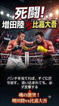 増田陸vs比嘉大吾、魂の12ラウンド！互いに一歩も引かない壮絶な打ち合い。技術と意地がぶつかった、日本ボクシング史に残る激闘。