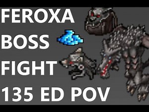 Tibia 2019 [boss fight] - Feroxa boss fight Belluma ED 130 POV