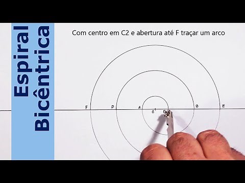 Como desenhar uma "Espiral Bicêntrica"
