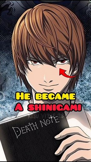 Light Yagami Became a Shinigami | death note | #deathnote #anime