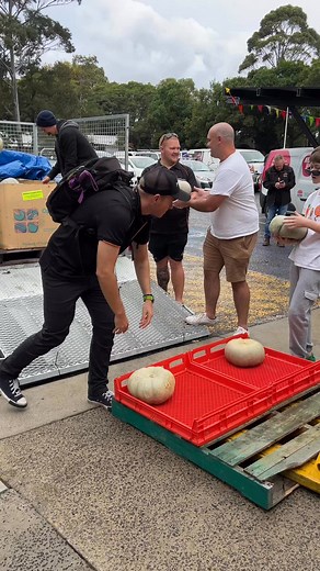The Pumpkin Run team delivering two full pallets of fresh pumpkins to Addison Road Community Centre to support their incredible Food Pantry and Kitchen. Addi Road Community Organisation | Pathfinders