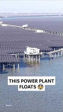 This Solar Power Plant Floats on the Ocean 🤯