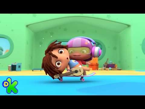 Moments with Dolores at daycare | Mini Beat Power Rockers | Discovery Kids Latin America