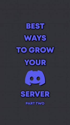 Best ways to grow your discord server | Part 2 #discord #discordserver #discordtips #discordsecrets #discordhacks #gaming #discordsupport #discordmod #fyp