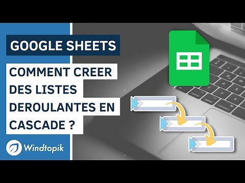 GOOGLE SHEETS : COMMENT CREER DES LISTES DEROULANTES EN CASCADE ? (Liste déroulante dépendante)