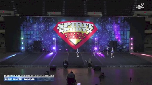 Cheer Eclipse - Twinkles [2026 L1 Tiny - Novice - Restrictions Day 1] 2026 Spirit Sports Kansas City Nationals