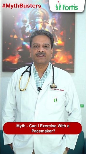 Dr. Sanjay Kumar explains whether you can exercise with a pacemaker