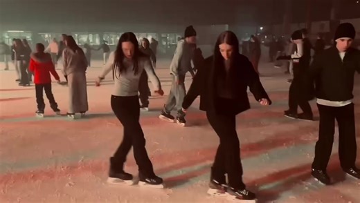 Ice Freestyle Performance at Eishalle