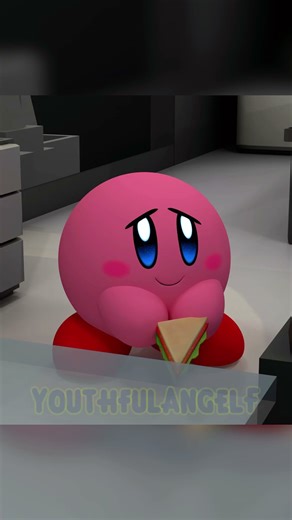 Kirby made Marx a sandwich (3D Animation) #kirby #memes #shorts
