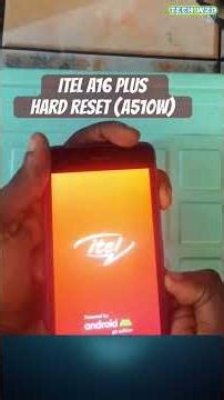 How To Reset Itel A16 plus #reset #frpbypass #smartphone #itel