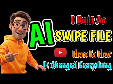 I Built an AI Swipe File Here is How It Changed Everything