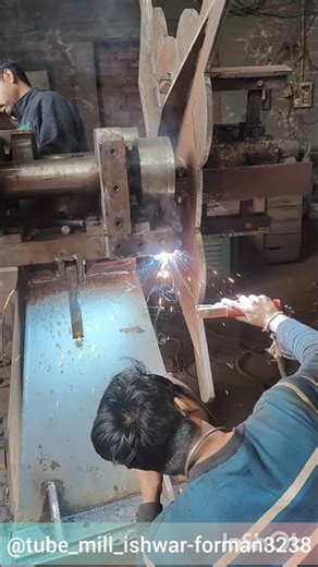 #tube #& #pipe #mill # decoiler #break #welding #works # viralshort #shots