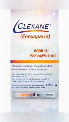 Claxine Injection (Enoxaparin) – Uses, Dosage & Side Effects##BloodThinner #DVT #PulmonaryEmbolism