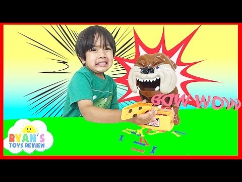 Family Fun Game for Kids Bad Dog with Eggs Surprise Toys