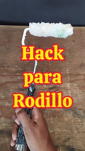 Hack para pintar con rodillo. #hogar #pintura #manualidades #hack #herramientas #decotianguis | Comunidad Deco Tianguis