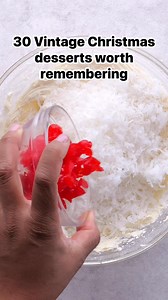 These vintage desserts have been passed down through the generations! Perfect for any Christmas dessert table! Comment “vintage” for the list. 🎄🎄 #christmasdesserts | The Southern Lady Cooks