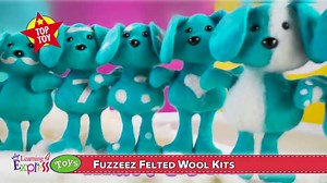 Make your own felted wool Fuzzeez friend! It's a great new craft. #LETopToys | Learning Express Toys Lake Zurich serving the Chicago NW Suburbs