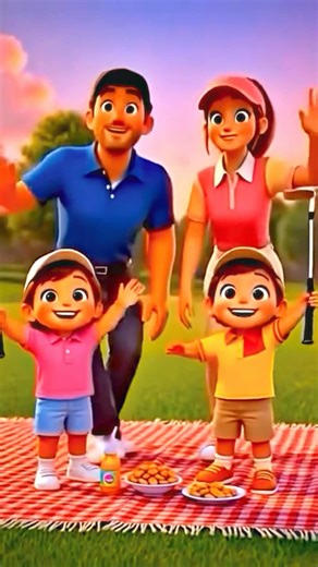 Mini and Mindy playing Golf ! #golf #cartoon #animatin #shortvideo #short #games #funny #viral
