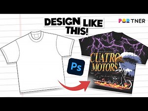How I Use PHOTOSHOP to DESIGN Clothes #PODPartner